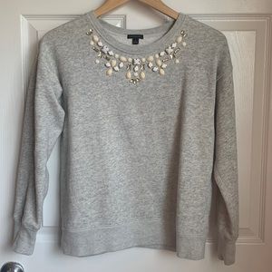 Ann Taylor grey pullover sweater s